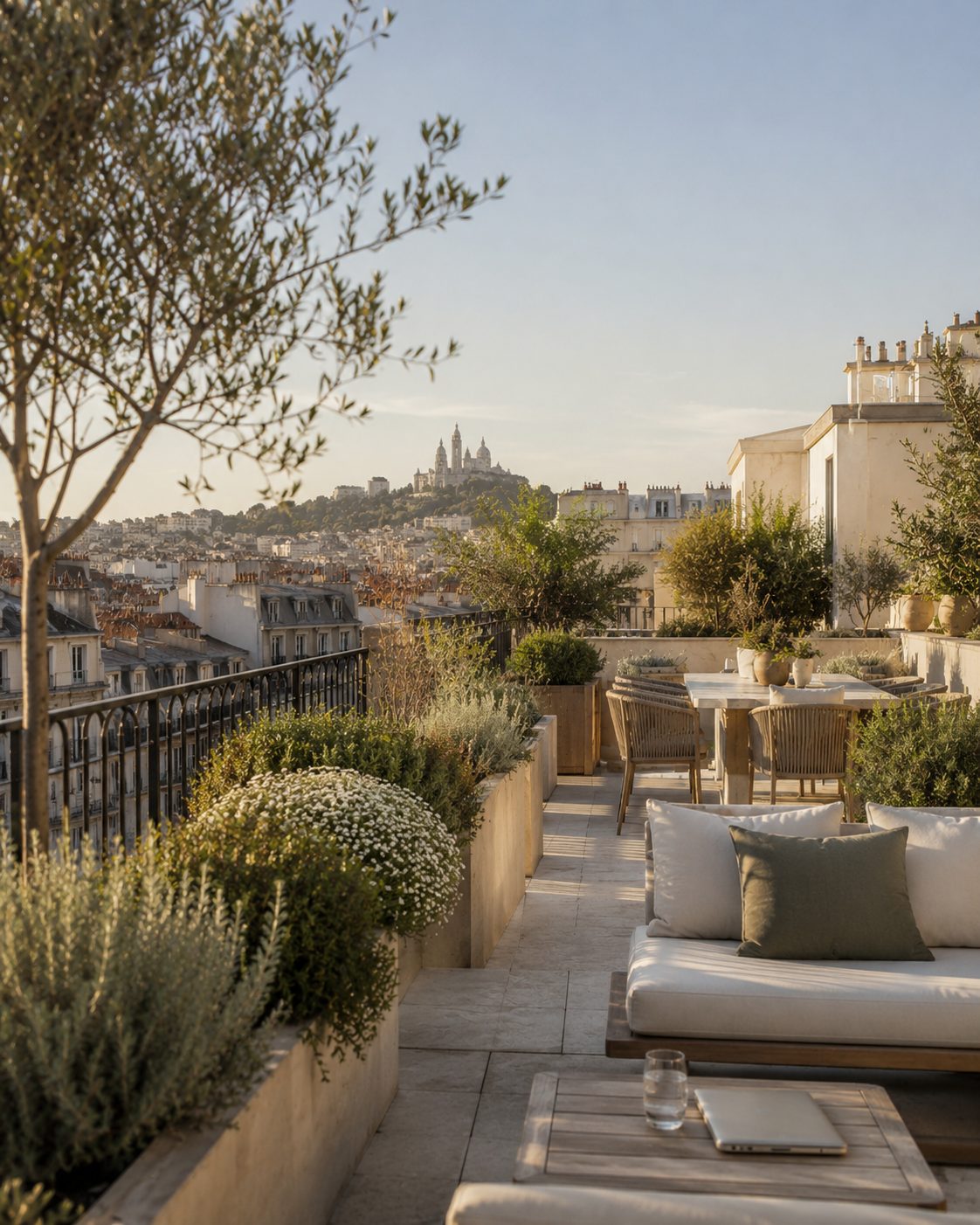 Jardin rooftop Marseille